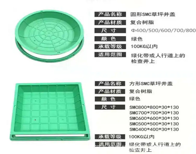 冷水江树脂复合种植井盖展示